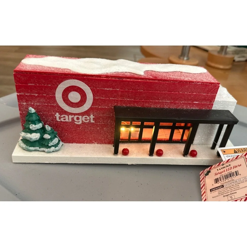 2025 Bullseye's Playground Target Store Light-Up LED‎ Christmas Village